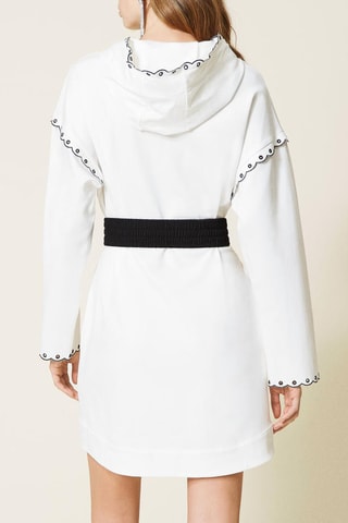 Robe droite Blanc