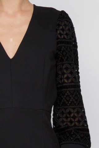 Robe fourreau - Noir