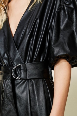 Robe midi Noir