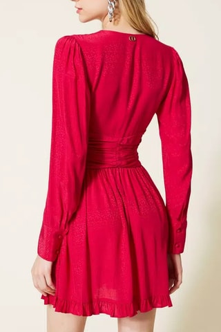 Robe patineuse - Fuchsia