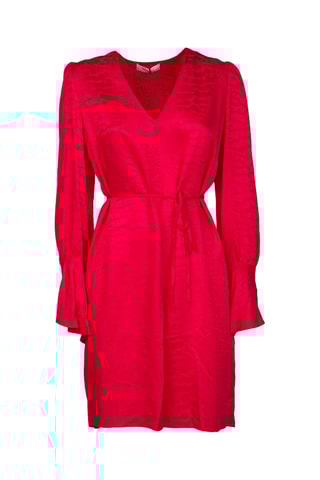 Robe droite - Rouge
