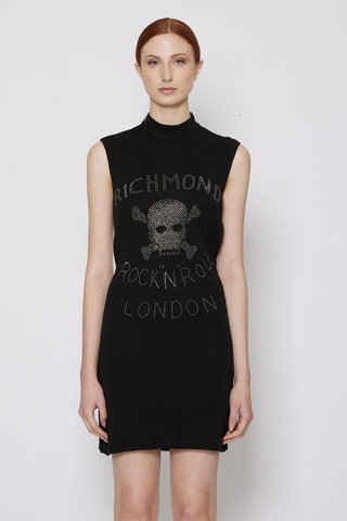 Robe courte Barnes - Noir