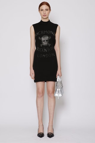 Robe courte Barnes - Noir