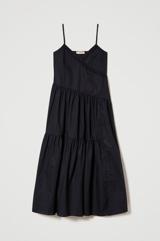 Vestido midi - Negro