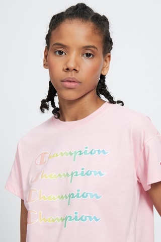 T-shirt Color & Logo Roze