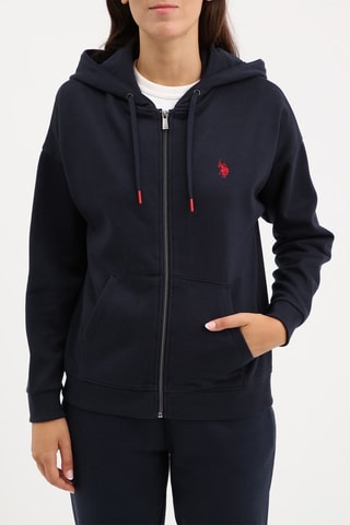 Sudadera con capucha - Azul marino