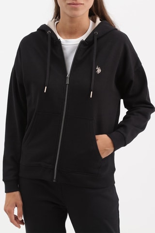 Sweater met Capuchon - Zwart