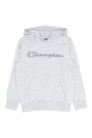 Sweater met Capuchon - Gemêleerd Grijs