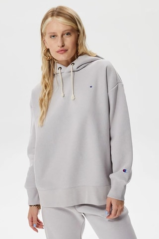 Sweater met Capuchon - Lichtgrijs