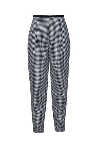 Pantalon 7/8 en laine - Gris