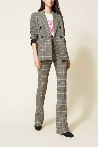 Pantalon taille haute - Noir