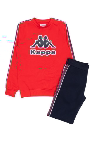 Ensemble sweat et jogging - Rouge et noir