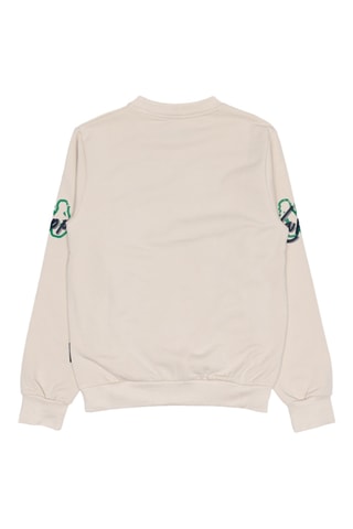 Ensemble sweat et jogging - Ecru et bleu foncé