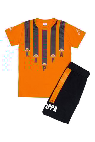 T-shirt et short - Orange et noir