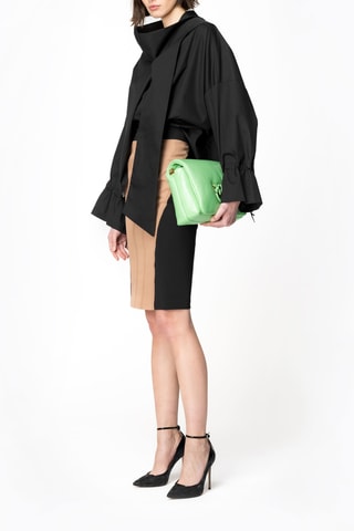 Jupe fourreau - Noir et nude