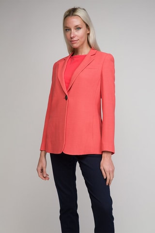 Blazer en laine - Rose corail 