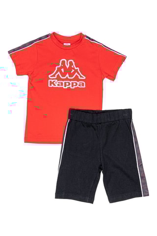 T-shirt - Blanc, noir et rouge