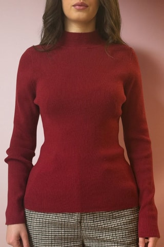 Trui Maris - Bordeauxrood