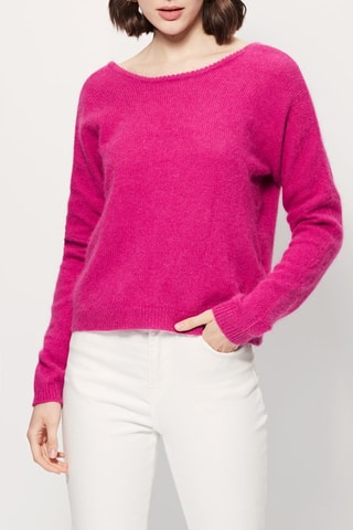 Maglia in angora Magnifira - Fucsia