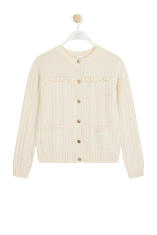 Wollen Vest Madry - Ecru