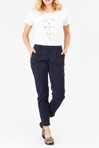 Rechte Broek Nachtblauw