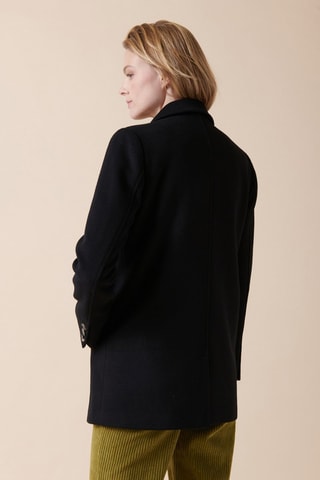 Wollen Jas Lozane - Zwart