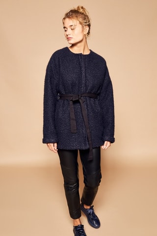 Jas Lista - Marineblauw