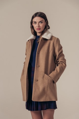 Wollen Jas Loyal Camel