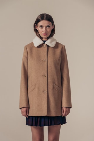 Wollen Jas Loyal Camel