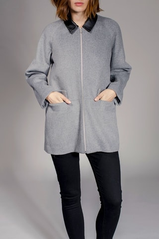 Wollen Jasje Lalaland Gemêleerd Lichtgrijs