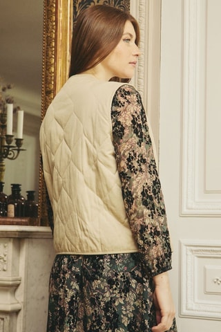 Mouwloos Jasje Victor - Beige