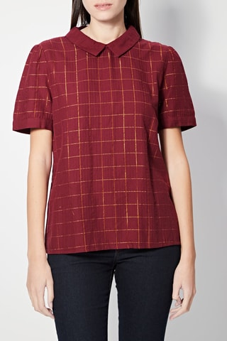 Top Carmine Bordeauxrood