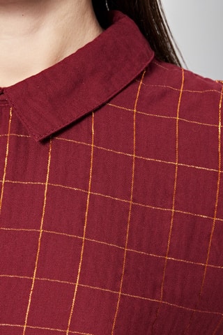 Top Carmine Bordeauxrood