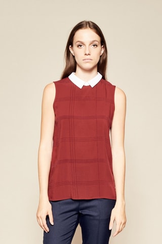 Top Tartan - Bordeauxrood