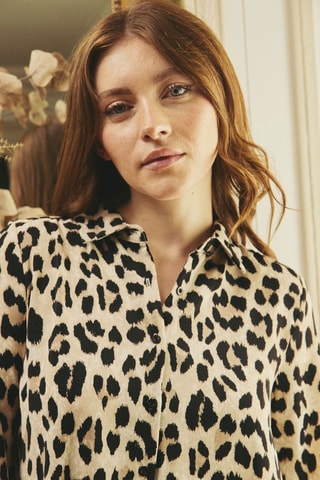 Blouse-jurk Roberte - Beige