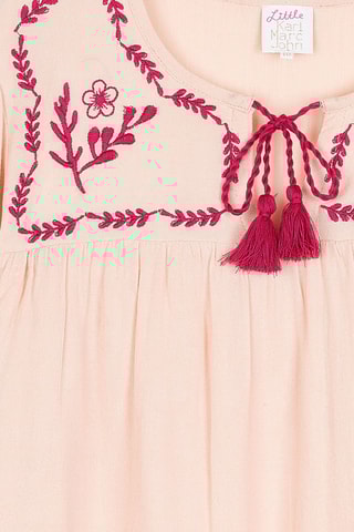 Trapezium Jurk Rozavy Nude