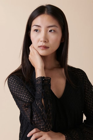 Trapezium Jurk Ravalo - Zwart