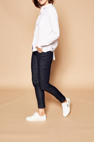 Asymmetrische Blouse Wit