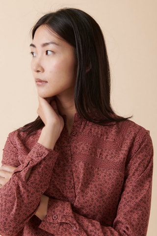 Blouse Cedre - Bordeauxrood