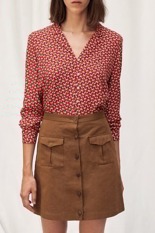 Blouse Rood