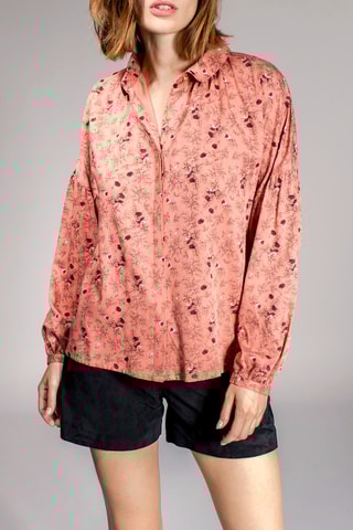 Blouse Chatelene Koraalrood