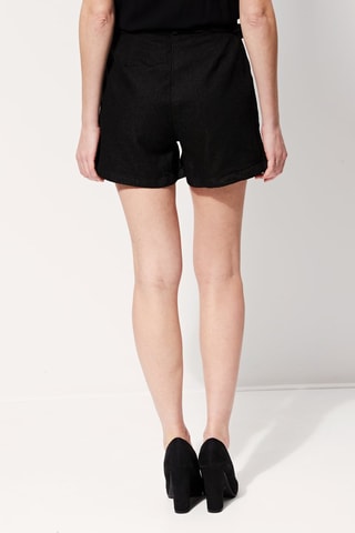Spijkershort Met Hoge Taille Innocence - Zwart