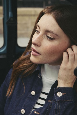 Spijkerjumpsuit Yolande - Nachtblauw