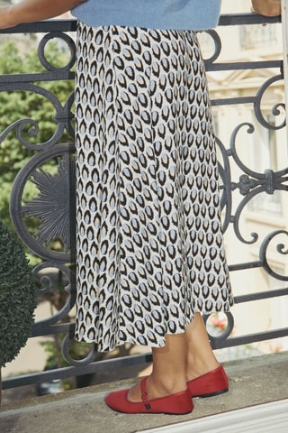 Midirok Jane - Marineblauw