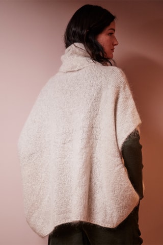 Maglia in mohair - Crema