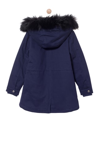 Cappotto con cappuccio - Navy