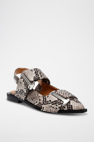 Sandales - Beige et noir