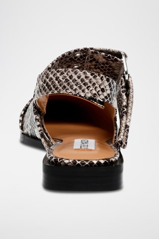 Sandales - Beige et noir