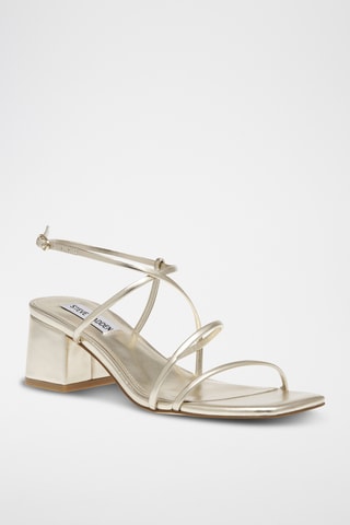 Sandales à talons - Doré