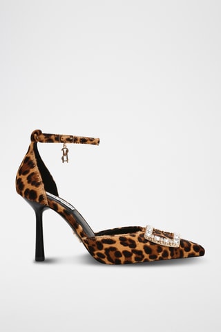 Escarpins en nubuck - Marron